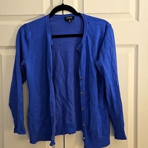 Blue cardigan Jones New york